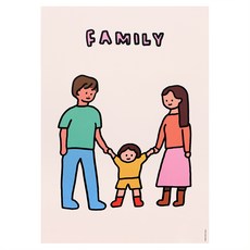 제로퍼제로 A3 옵셋 포스터 33 패밀리4 세가족