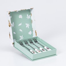 RoyalWorcester Warrendale 糕點叉 4 件套, 混色, 1套