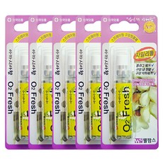 오투후레쉬 입냄새제거 구강청정제 아카시아향, 10ml, 5개