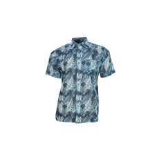 JEAN PIERRE Ferraers的男士棕櫚熱帶短襯衫襯衫CTYJ2019M0