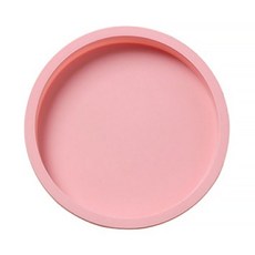 YOU&ME圓形蛋糕矽膠模具 BG002, 粉色的, 1個