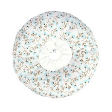 알럽펫 도넛 쿠션 러블리 둘레조절 반려동물 넥카라 화이트꽃 M, 1개