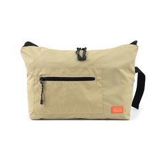 POSHPROJECTS 標籤側背包 F115, 淺褐色的