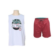 VENDIS 男款拉斯維加斯防磨上衣 C289 + 側邊設計長褲 M613 套組