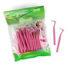 Cleanpik 齒間刷 11cm L 形粉色 SSSS, 50件, 1個