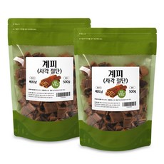 사각절단 시나몬 계피, 500g, 2개