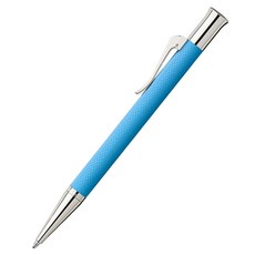 GRAF VON FABER-CASTELL Guilloche Gulf 原子筆 0.9~1.0mm, 藍色, 1個