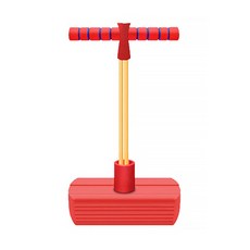 aTIna 跳跳桿玩具, 紅色的, 1個