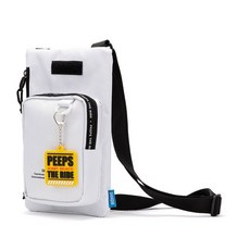 phips 另類方形迷你交叉斜挎包, 白色