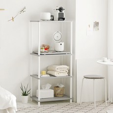 홈앤홈 스마트 조립식 렌지대 4단, 그레이