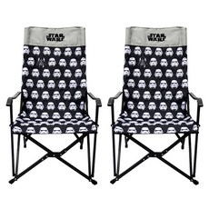 버팔로 스타워즈 릴렉스 캠핑 체어, 페이스P, 2개