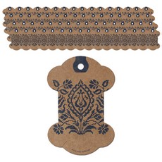 CRA 圓形印度繡線 S, 混合顏色, 100個