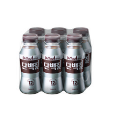 닥터유 단백질 드링크 초코맛, 240ml, 6개