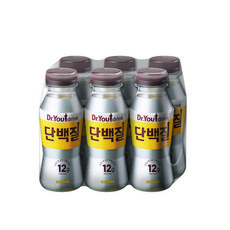 닥터유 단백질 드링크 바나나맛, 240ml, 6개
