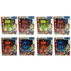 變形超級機器人 8p 套組, 隨機發貨