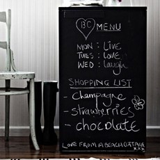 室內裝飾黑板壁貼 粉筆用 11-395, 黑色