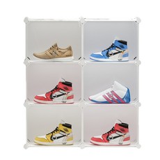 GAPANG 鞋收納架 白色 6隔層, 1套