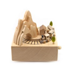 隧道設計木質音樂盒 YP1520, 混色