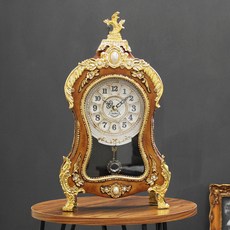 靜音 DY 經典大型桌鐘 kdyg020 + 電池, BR