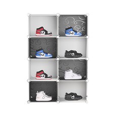 GAPANG 鞋子展示收納架 混合款 8格, 1個