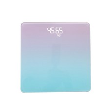 파스텔 LED 체중계, 민트, 1개