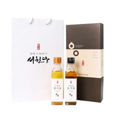 SEOWONDANG 敘元堂 調味料禮盒裝 1號 紫蘇油170ml+芝麻油170ml, 1套