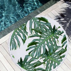 Kong K Items 多款設計圓形沙灘巾 C, 1, 1個