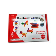 edx 艾迪客 盒裝彩虹鵝卵石, 1個