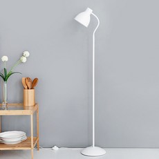 마켓비 LONSTA 장스탠드 E26 KS2244F, 화이트