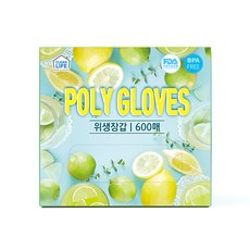 生活微笑衛生手套 600入, 1盒