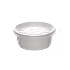 醬杯容器 105*45mm 白色 S號, 1入, 500入