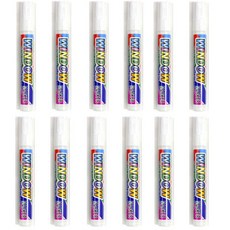 CKS 新雪克 單色玻璃彩繪麥克筆 M號, 白色, 12個