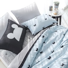 兒童親膚四季被套寢具組 含枕芯, 熊乒乓