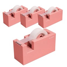 deLi 努薩膠帶機 NS121, 玫瑰粉, 4個