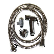 Shower Friend 馬桶沖洗器 金屬軟管組, 1套