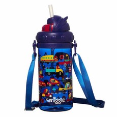 스미글 스트랩 물병, 네이비, 430ml, 1개