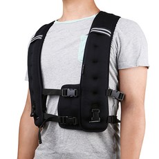 리플러스 중량조끼, 블랙, 10kg