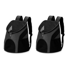 Block Mart 狗狗透氣袋 2p, 黑色的, 2個