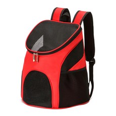 Block Mart 狗狗通風外出包, 紅色, 1個