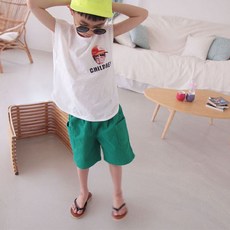 少年市集 兒童 So Cool 工裝五分短褲