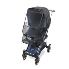 Manito 孩童Orbit G5推車專用網眼防蚊罩, 黑色, 1入