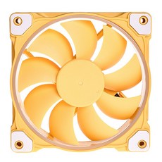 아이디쿨링 마카롱 FAN 케이스 쿨러, ZF-12025(레몬 옐로), 1개