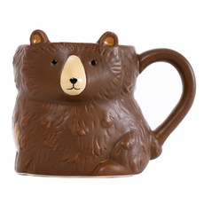 올레비엔 동물농장 머그 캔들 홀더, 곰