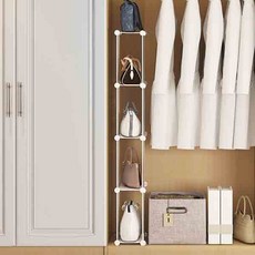 GAPANG 縫隙包包鞋子收納櫃 B, 1個, 白色