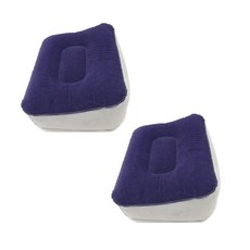 GUNU 多用途移動式充氣腳墊 1層, 海軍藍, 2個