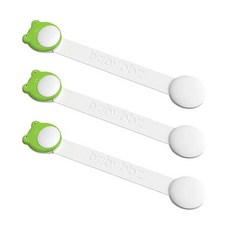BabyBBZ 櫃門專用安全帶, 綠色, 3個