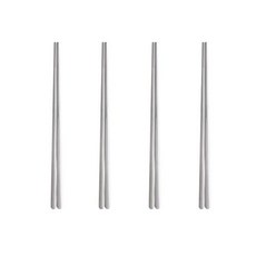 ERATO 正直不鏽鋼筷, 單一顏色, 4個