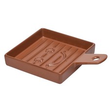 微笑直火烤箱烤盤棕色, 21 x 14 厘米, 1個