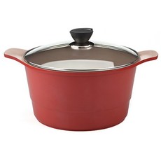 Kitchen well IH感應爐適用雙耳陶瓷不沾湯鍋, 28厘米, 混色