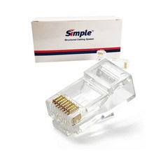 LS Cable&System 5e 類 RJ45 8P8C 局域網電纜, 混色, 100入